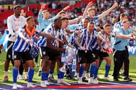 The Owls secured promotion back to the Championship with a 1-0 win over Barnsley at Wembley Stadium. Image: Catherine Ivill/Getty Images