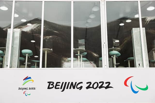 The National Alpine Ski Centre in Yanqing, China. (Pic credit: Yifan Ding / Getty Images for International Paralympic Committee)
