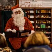 Father Christmas at Thackray Museum of Medicine in Leeds