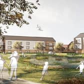 An artist\'s impression showing how part of the new estate may look. Picture courtesy of Leeds City Council/Youtube