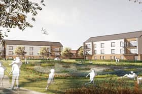 An artist\'s impression showing how part of the new estate may look. Picture courtesy of Leeds City Council/Youtube