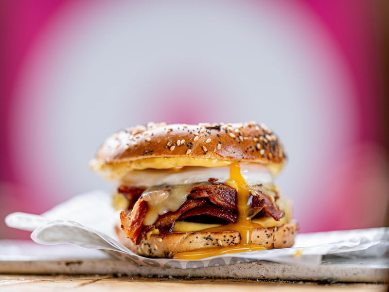Bross Bagels is a beloved name in Edinburgh. So it's no wonder the Portobello branch is just as celebrated. Get pretty much any bagel you could ever dream of - including pizza bagels, hot dogs, and filthy fries - at this cafe in Porty High Street.