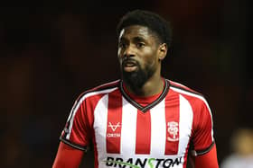 Hakeeb Adelakun joined Doncaster Rovers on loan from Lincoln City. Image: Pete Norton/Getty Images