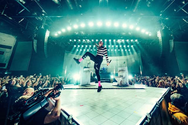 Yungblud in concert in Cardiff as part of Yungblud: The World Tour. Picture: Tom Pallant.