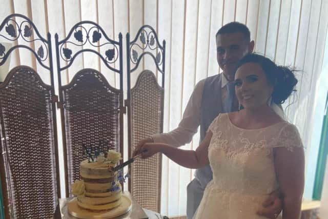 The pair got married on Saturday August 6 at the Cornmill Lodge in Leeds and Heather shared the pictures across social media to thank everyone who helped.