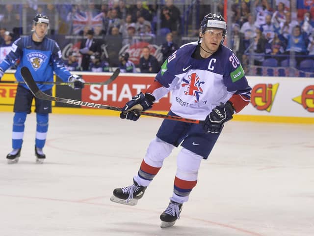 SAME AGAIN: Jonathan Phillips is hoping to help GB seal promotion back to the top-flight of the World Championships before calling time on his international career. Picture courtesy of Dean Woolley