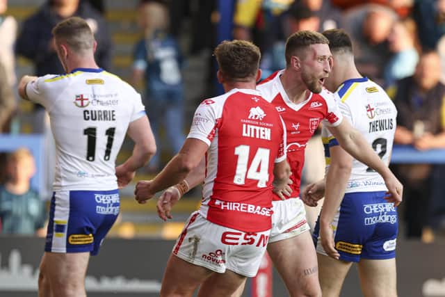 Hull KR were involved in a tense contest with Warrington Wolves last time out in Super League. (Photo: Paul Currie/SWpix.com)
