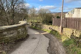 One of the areas of the Spen Valley Greenway that will be repaired