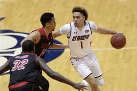 Parker Stewart playing for Tennessee Martin last season.
