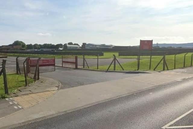 The land near to Tesco and Redcar racecourse where the Lidl could be built