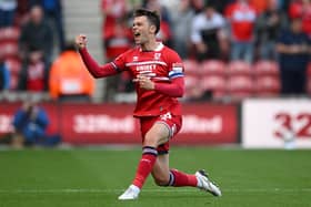 GET IN THERE: Middlesbrough player Jonny Howson celebrates after scoring the second Boro goal against Southampton FC at Riverside Stadium Picture: Stu Forster/Getty Images