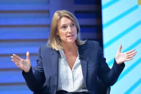 Carolyn McCall, ITV chief executive, said: “Total advertising revenue in the first quarter was down 10% – as expected and better than the wider TV advertising market.