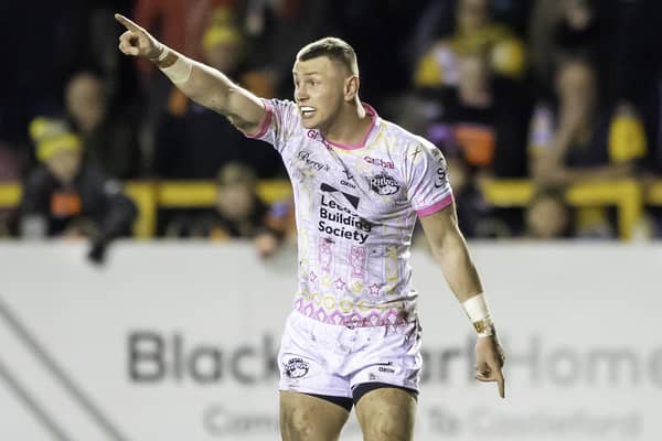 Harry Newman is free to face Hull KR this week. (Photo: Allan McKenzie/SWpix.com)