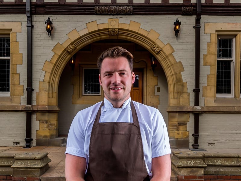 Roots in York was named as the 13th top restaurant in the UK for 2024. Judges said: "This Michelin-starred spot centres around seasonal ingredients grown and foraged on the family farm, while modern dishes never veer too away from the chef’s Yorkshire roots." Pictured is chef Tommy Banks.