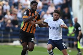 INJURY: Benjamin Tetteh has become the latest addition to Hull City's lengthy injury list