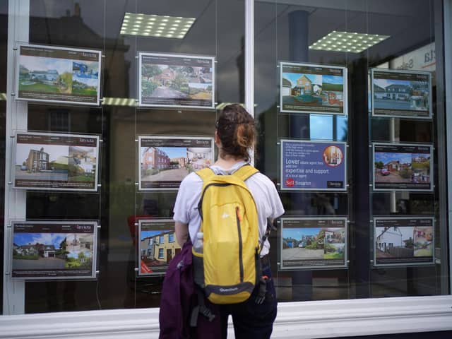 The property market faces an uncertain 12 months in 2024. Picture: Yui Mok/PA Wire