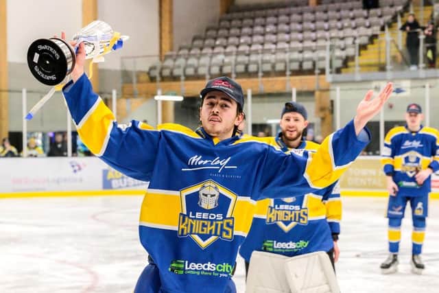 CHAMPION: Bailey Perre was an integral part of the success Leeds Knights enjoyed last season. Picture: Leeds Knights