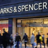 Marks & Spencer has revealed stronger-than-expected profits for the past half year after it was buoyed by a surge in food sales. (Photo by Charlotte Ball/PA Wire)