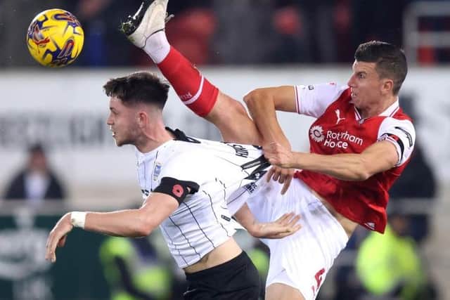 JUGGLING ACT: Rotherham United have been trying to make the most of Daniel Ayala