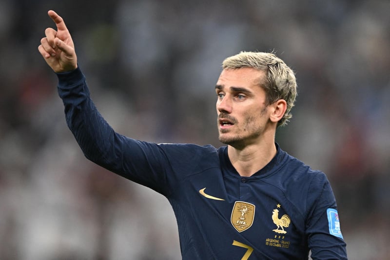 Dropped slightly deeper in behind France's front three, the Atletico Madrid man had a fine tournament as the 2018 champions came inches from defending their crown. Recorded three assists in Qatar.
