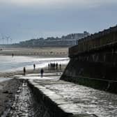 A haze on the South Beach at Bridlington photographed for The Yorkshire Post by Tony Johnson.