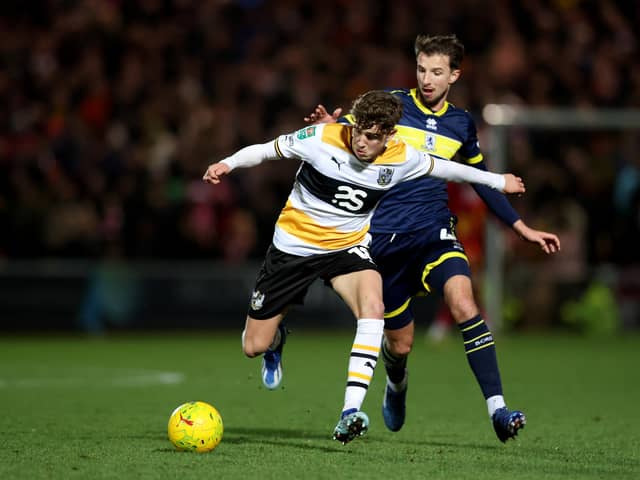 Oliver Arblaster has caught the eye at Port Vale. Image: Nathan Stirk/Getty Images