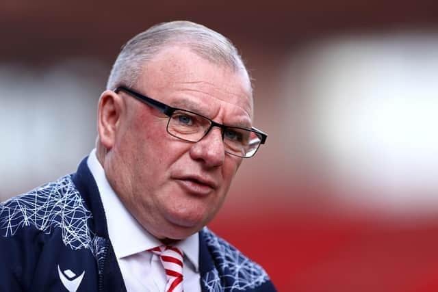 Stevenage manager and former Rotherham United and Leeds chief Steve Evans, who is a contender for a return to former club Millers.