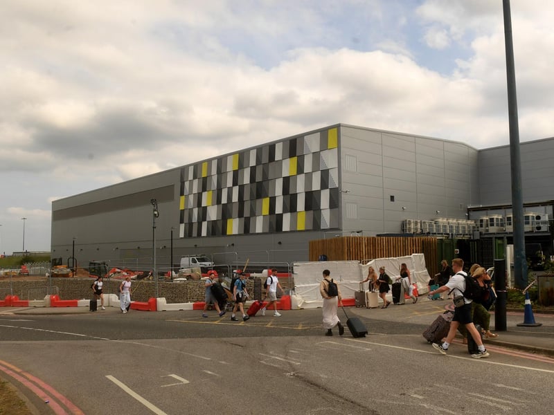New Terminal at Leeds Bradford Airport.Picture taken by Yorkshire Post Photographer Simon Hulme 16th June 2025