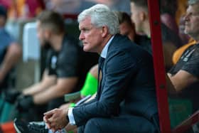 "STRAIGHT-FORWARD": Manager Mark Hughes was pleased with how comfortably Bradford City won at Rochdale