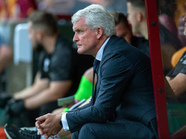 "STRAIGHT-FORWARD": Manager Mark Hughes was pleased with how comfortably Bradford City won at Rochdale
