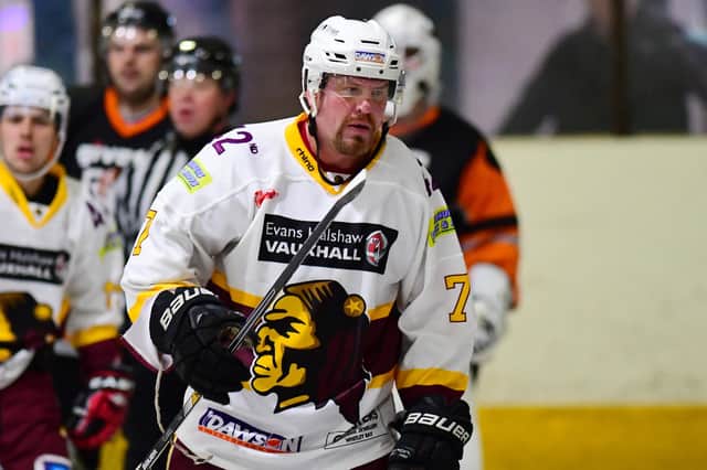 LEGACY: Andre Payette, pictured during his time with Whitley Warriors, where he moved after five seasons at Sheffield Steeldogs Picture courtesy of Colin Lawson/IceHockeyMedia.