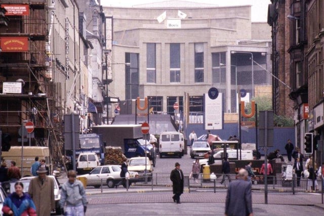 The Royal Concert Hall being built in 1990