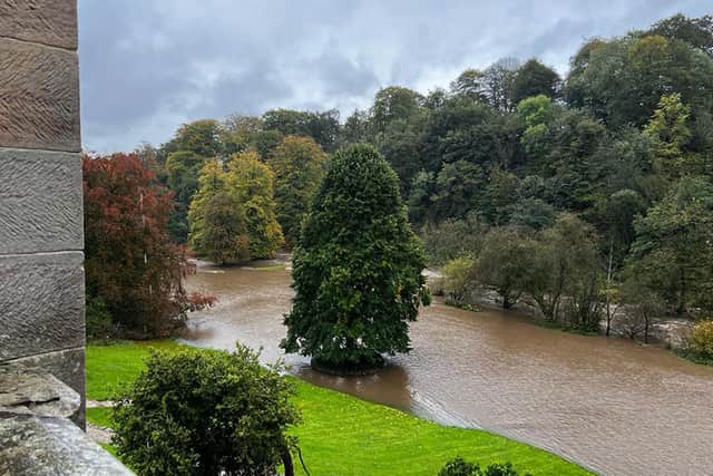 Storm Babet caused destruction across England. PIC: National Trust/PA Wire