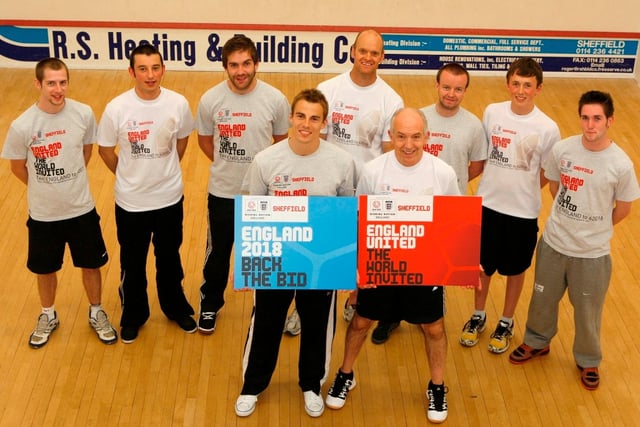 Nick Matthew, who was then the best squash player in the world, gave his backing to England’s 2018 World Cup bid.