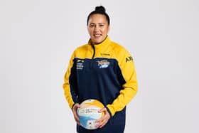 Liana Leota, director of netball at Leeds Rhinos, is looking to build on second-half fightback against London Pulse (Picture: Matt McNulty/Getty Images for England Netball)