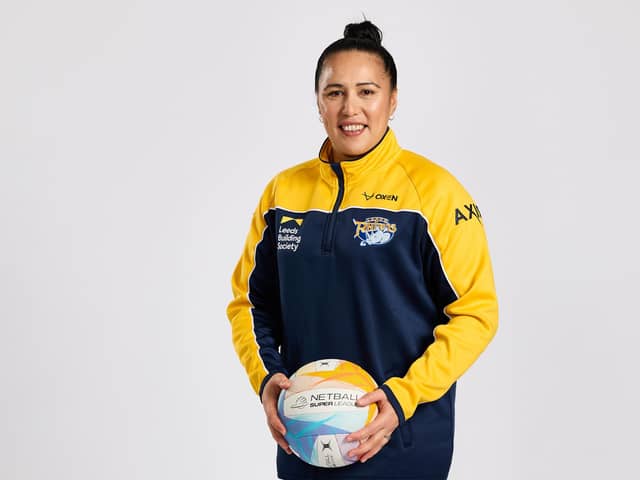 Liana Leota, director of netball at Leeds Rhinos, is looking to build on second-half fightback against London Pulse (Picture: Matt McNulty/Getty Images for England Netball)