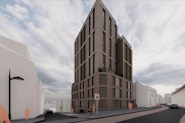 A nine-storey tower proposed in Sheffield city centre will not be built due to concerns around "poor design".