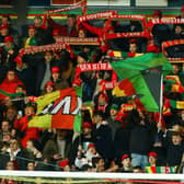 TROBULES: Oostende's supporters pictured in 2022