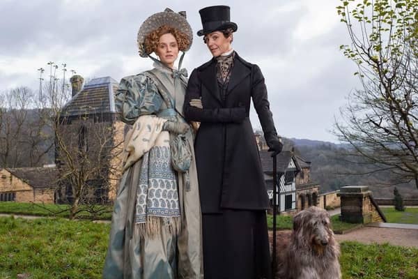 Sophie Rundle as Ann Walker and Suranne Jones as Anne Lister in Gentleman Jack (BBC/HBO)