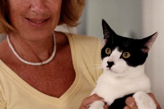 Paul Berriff's wife Micky and cat Muffin were also affected by the events of September 11, 21 years ago.