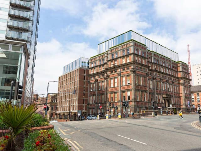 A derelict school building in Leeds is being converted into 83 luxury apartments, four of which surpass the £1m in a first for the city.