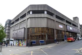 Images of the Kirkgate shopping centre formerly the Arndale centre in the centre of Bradford