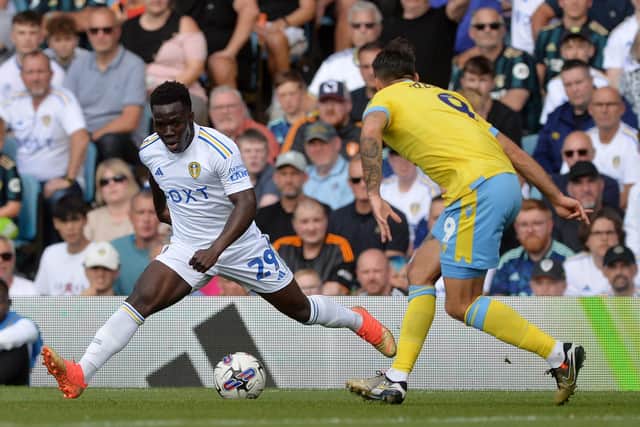 BACK IN THE FOLD: Leeds United's Willy Gnonto