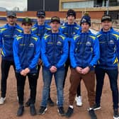 Sheffield Tigers Speedway team for the 2023 season with Simon Stead, right.