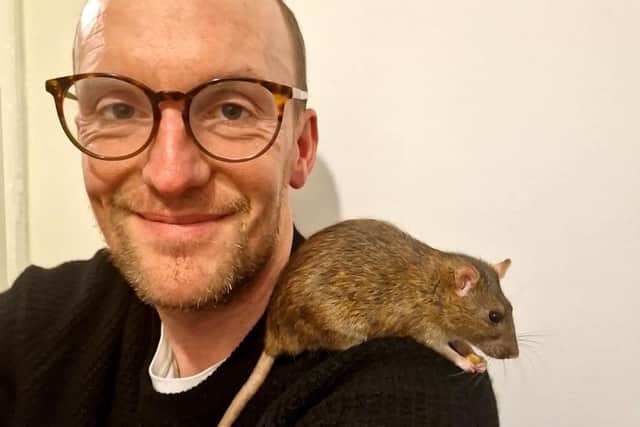 Joe Shute has written a new book about the history of the rat - and his personal experience of having them as pets