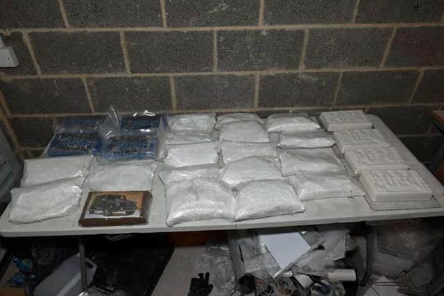 Three men charged as £5million of cocaine seized after car stopped at ...