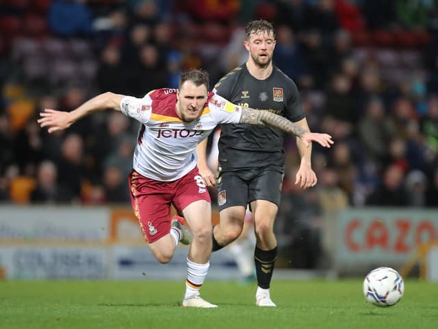 Callum Cooke spent two years at Bradford City. Image: Pete Norton/Getty Images