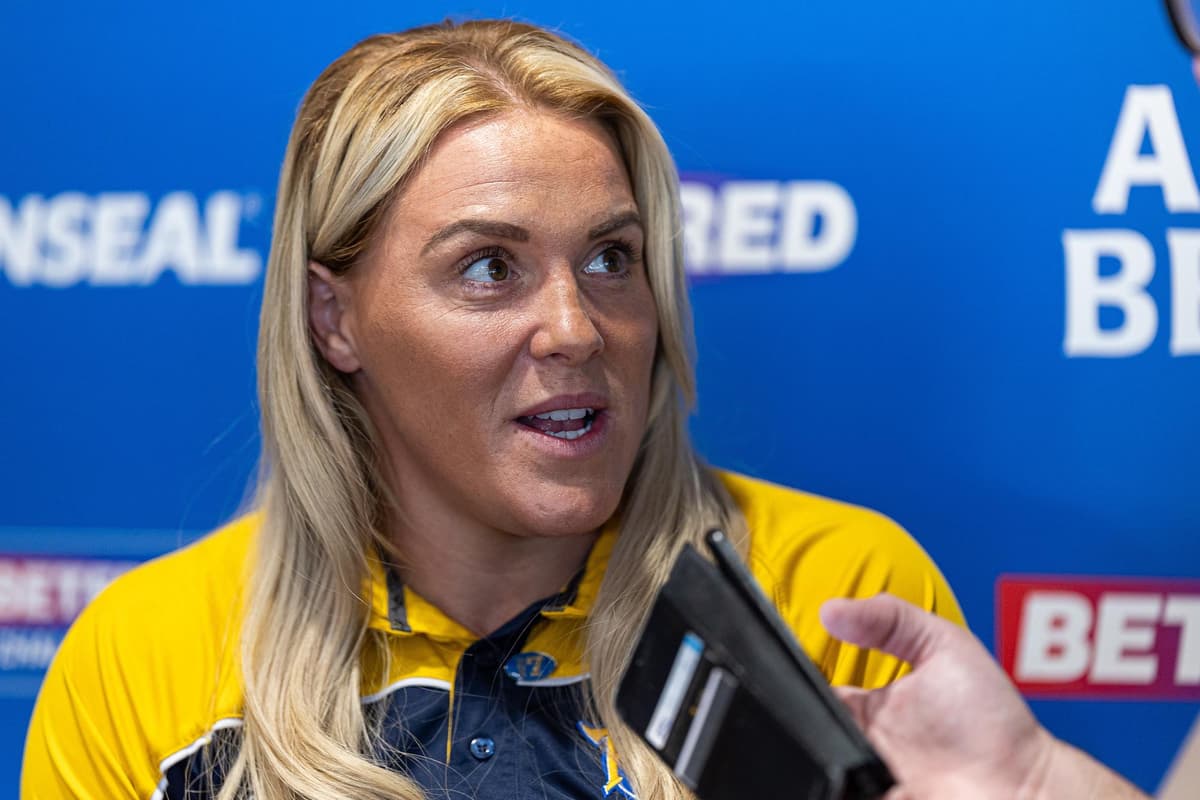 Amy Rix Leeds Leeds Rhinos centre Amy Hardcastle channels Rob Burrow emotion in bid ...