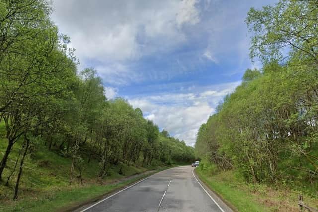 David White, 61, from Sheffield, died on February 20 when his vehicle overturned on the A82 in Stirlingshire.