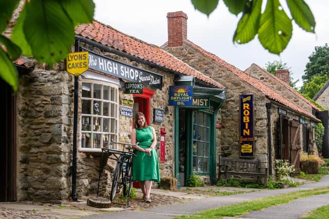 Picture James Hardisty. Dialect and Heritage Engagement Officer Claire Midgley, based at Ryedale Folk Museum which is an open air museum showing what life was like in the area from The Tudor Period onwards.